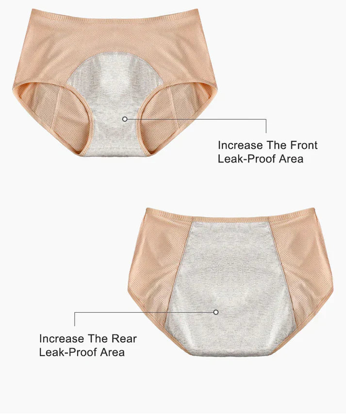 Seamless Anti-Leakage Menstrual Period, 100% Leak-Proof Panties